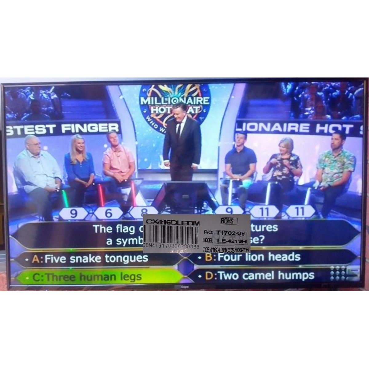 KOGAN KALED42XXXVA LED SCREEN PANEL CX416DLEDM LE4219H